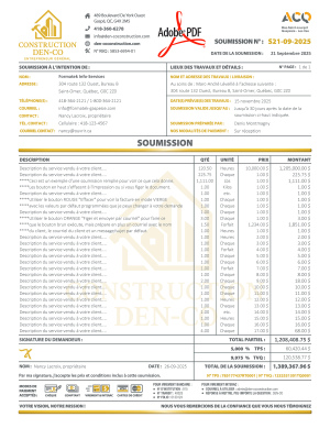 PDF | SOUMISSION | # P-M5CT14-4