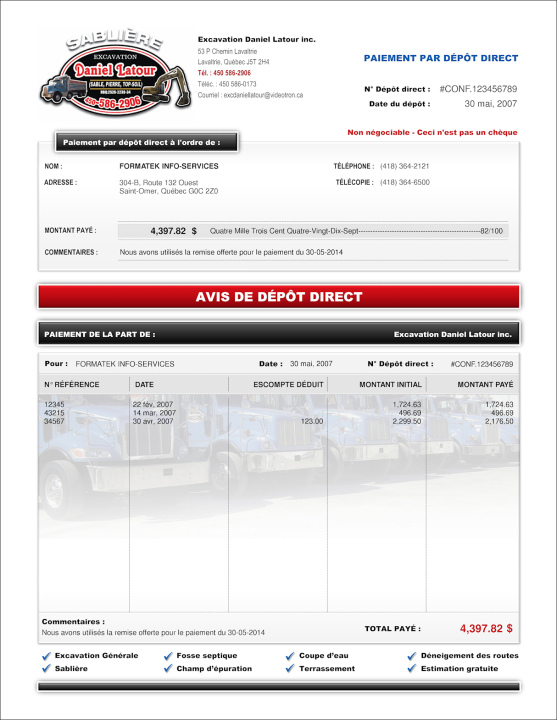 SAGE 50 | AVIS PAIEMENT | # M1CT10-3